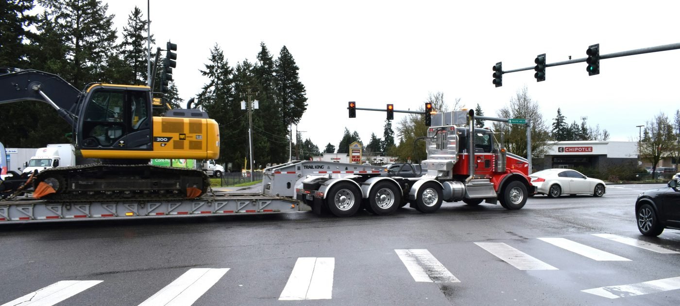 Excavator transport